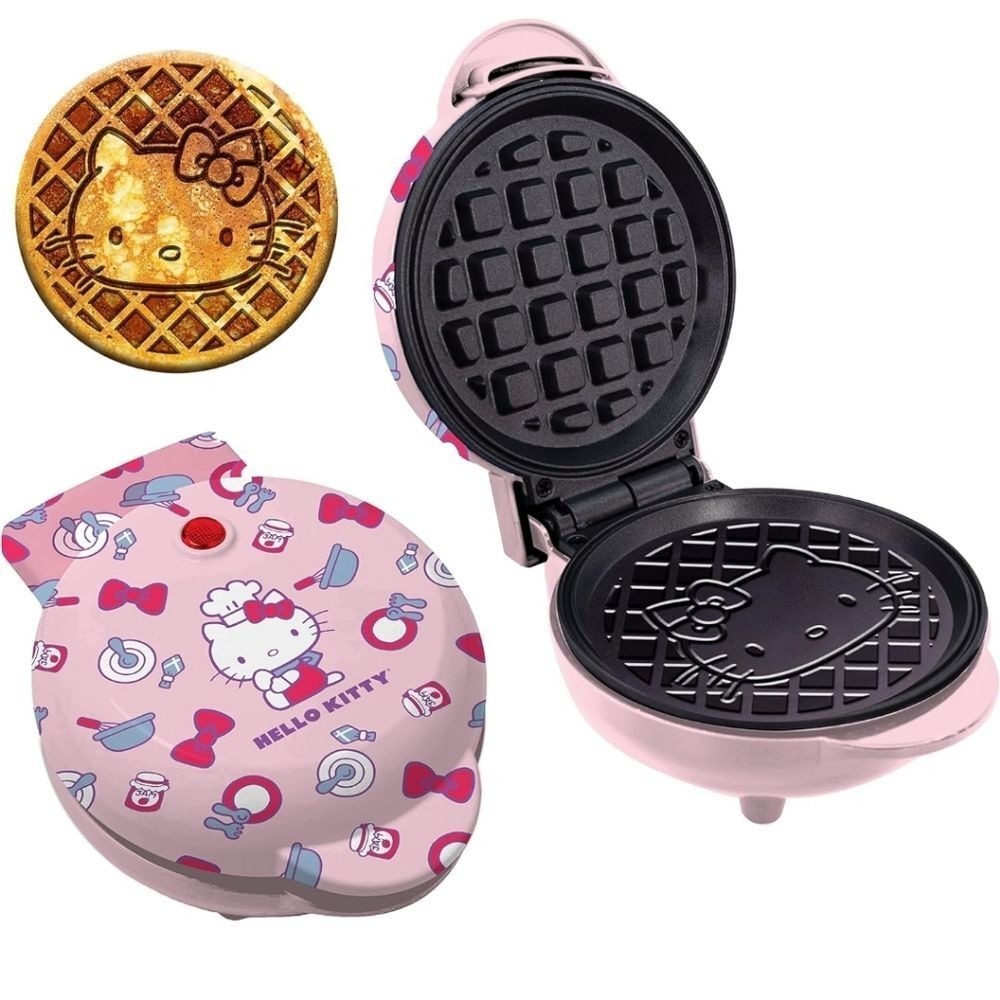 Hello Kitty Logo Waffle Maker